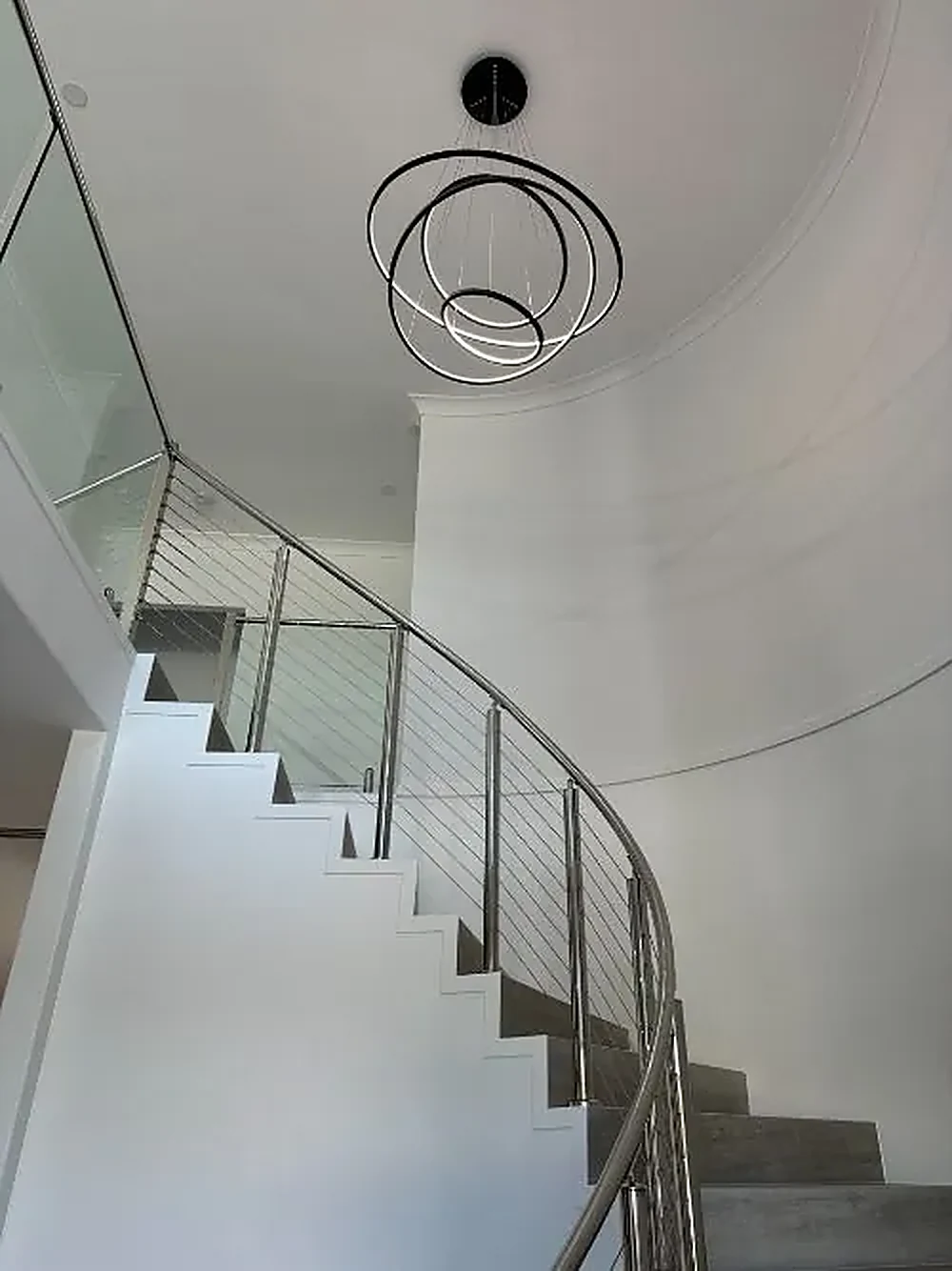 Feature staircase renovation, Melbourne